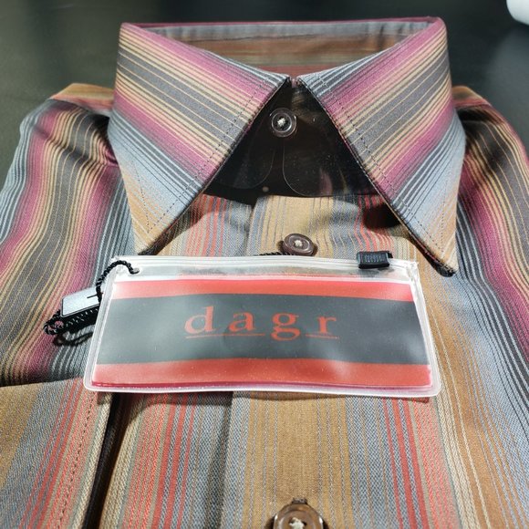 Dagr by Lipson Shirtmakers 16.5 (42) Multi - Picture 7 of 9